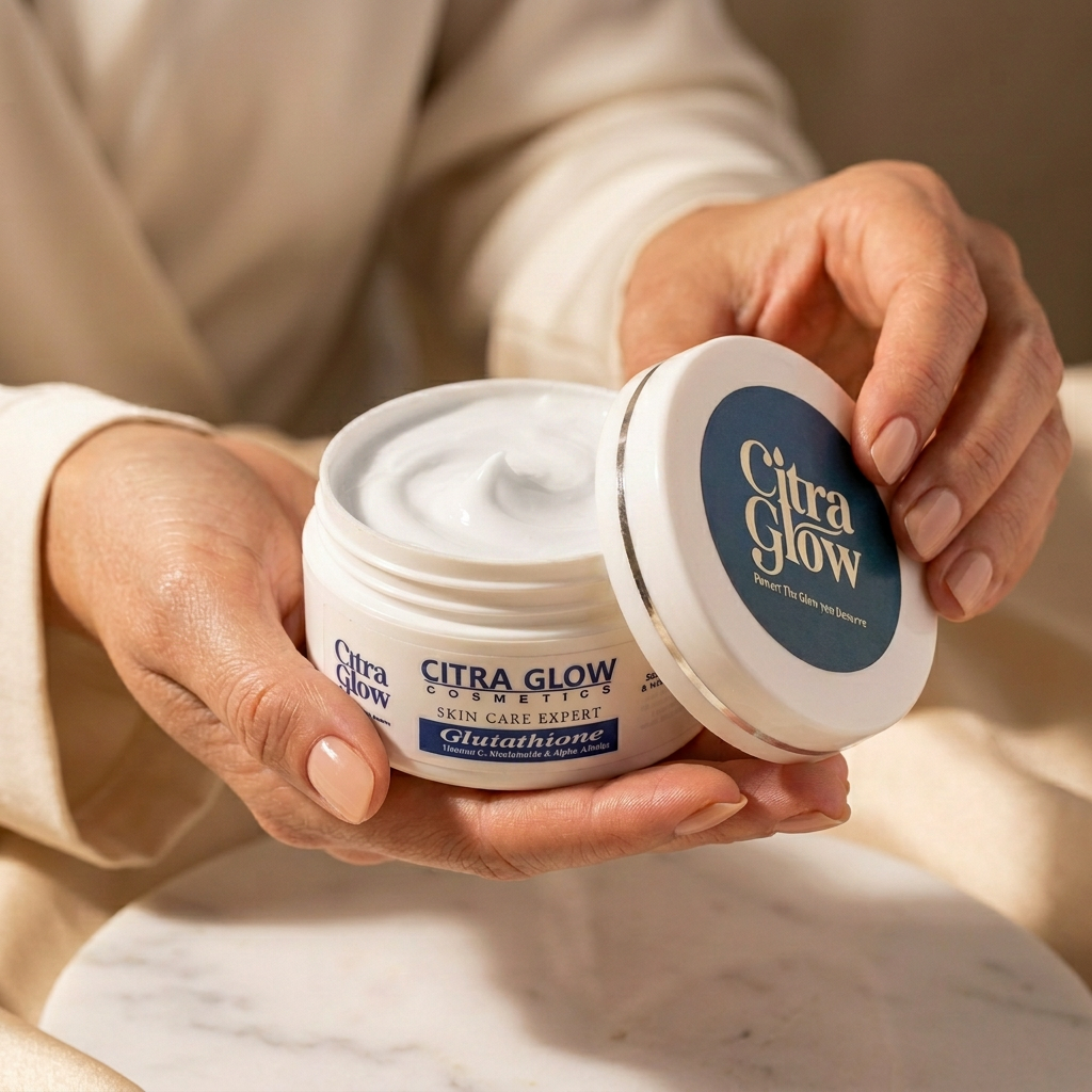 Cream changed to white inside the jar